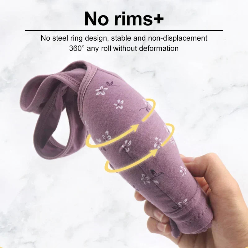 Buy 2, Get 1 Free  Anti Sagging Front Open Cooling Cotton Bra